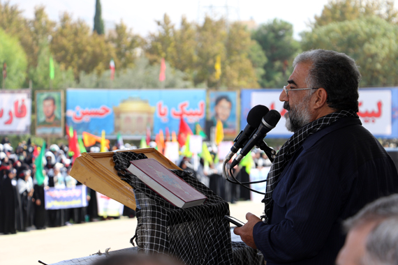رزمایش اقتدار عاشورایی بسیجیان در شیراز