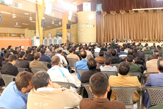 سخنرانی سردار نقدی در جمع پاسداران سپاه فجر فارس به مناسبت هفته بسیج