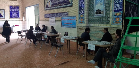 اجرای میز خدمت در هفته بسیج با حضور مدیران ادارات شهرستان فیروزآباد