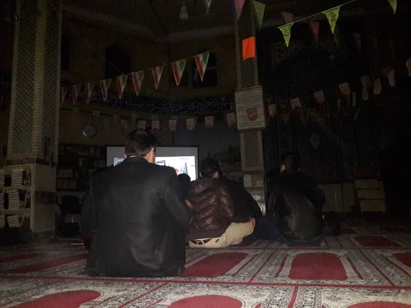 اکران فیلم به وقت شام در مسجد الزهرا(س)