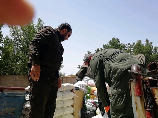 ارسال مواد غذایی و گروه امداد به خوزستان