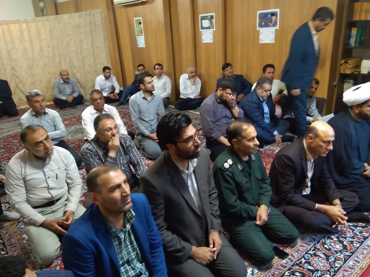 مراسم معارفه فرمانده پایگاه فرمانداری شیراز