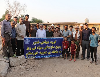 اعزام گروه جهادی غدیر به استان خوزستان