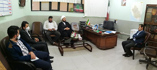 حضور جمعی از مدیران آستان مقدس حضرت احمد بن موسی (ع) در دفترسازمان بسیج فرهنگیان استان فارس