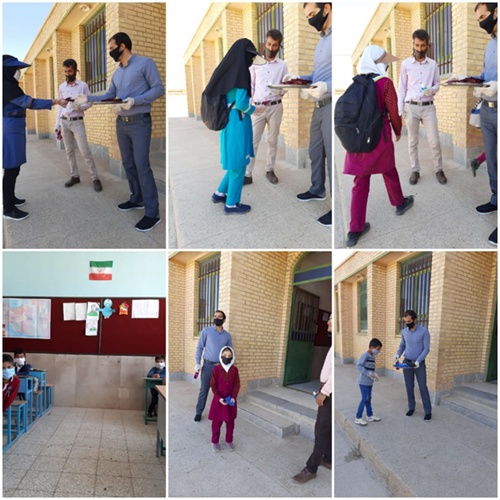بازگشایی مدارس در سرچهان فارس