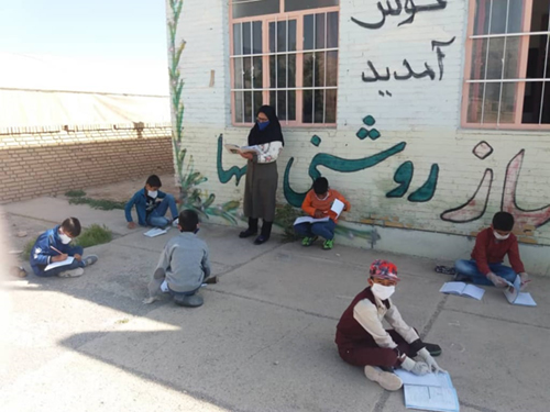 بازگشایی مدارس در سرچهان فارس