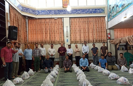 پایگاه شهید آهنتاب و مسجد سلمان نیز به رزمایش کمک مومنانه پیوست
