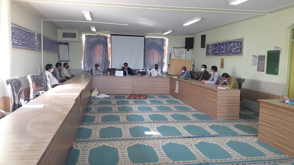جلسه شورای هیئت اندیشه ورز بسیج فرهنگیان کانون قادرآباد
