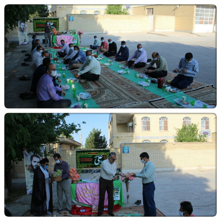 برگزاری مراسم جشن عید غدیر توسط بسیج فرهنگیان صفاشهر و معاونت پرورشی  آموزش وپرورش خرمبید در تاریخ 16مردادماه 99