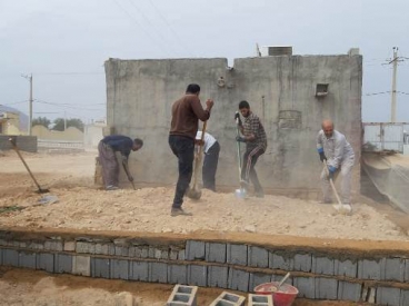 احداث مسکن در مناطق محروم در هفته بسیج