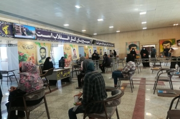 افتتاح مرکز واکسیناسیون شهید سلیمانی به همت سپاه در شرق شیراز