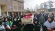 مراسم تشییع پیکر مطهر یک شهید خوشنام دفاع مقدس در چند مدرسه دخترانه و پسرانه شهرستان ارسنجان