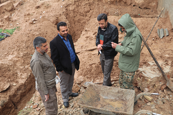 حضور مسئول بسیج سازندگی استان در اردو