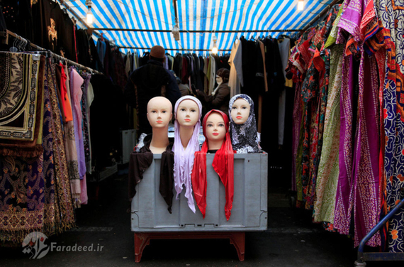  فروش پوشاک اسلامی در بازار لندن 