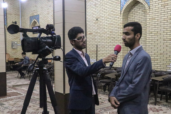 مصاحبه با مهندس محسن باقری مسئول اولین کانون رسانه و فضای مجازی در استان فارس 