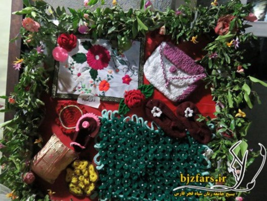 نمایشگاه صنایع دستی بسیج خواهران فراشبند